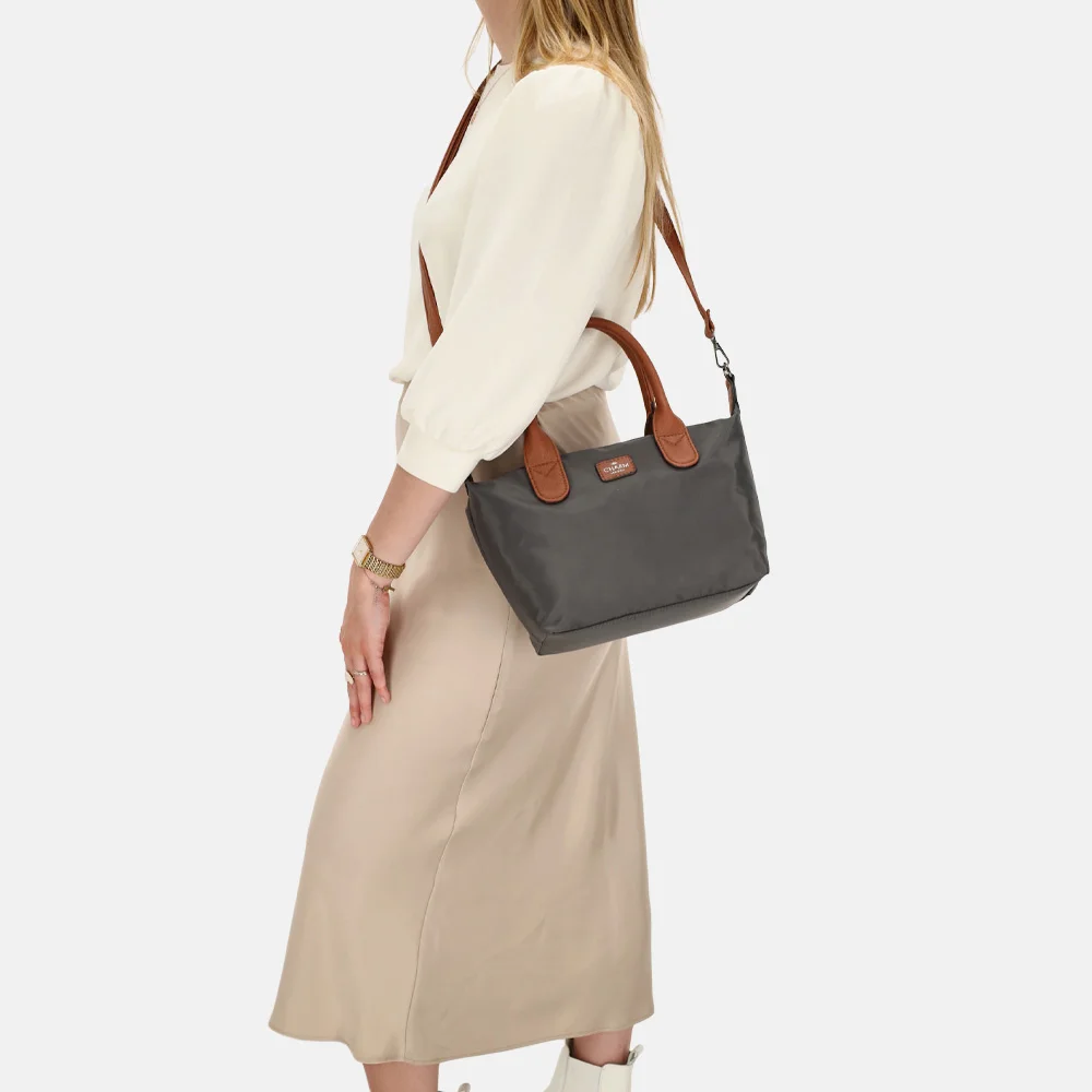 Charm London Buckingham handtas S olifant grijs bij Duifhuizen