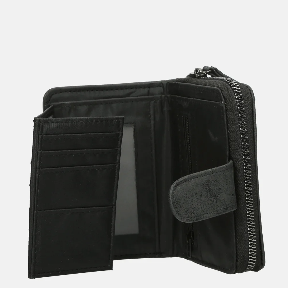 Enrico Benetti Zoë portemonnee S zwart bij Duifhuizen