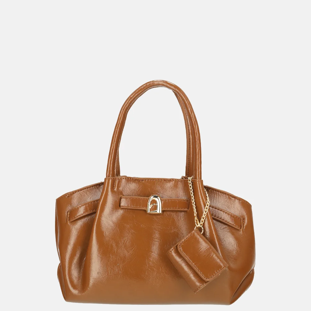 Firenze handtas combi S brown bij Duifhuizen