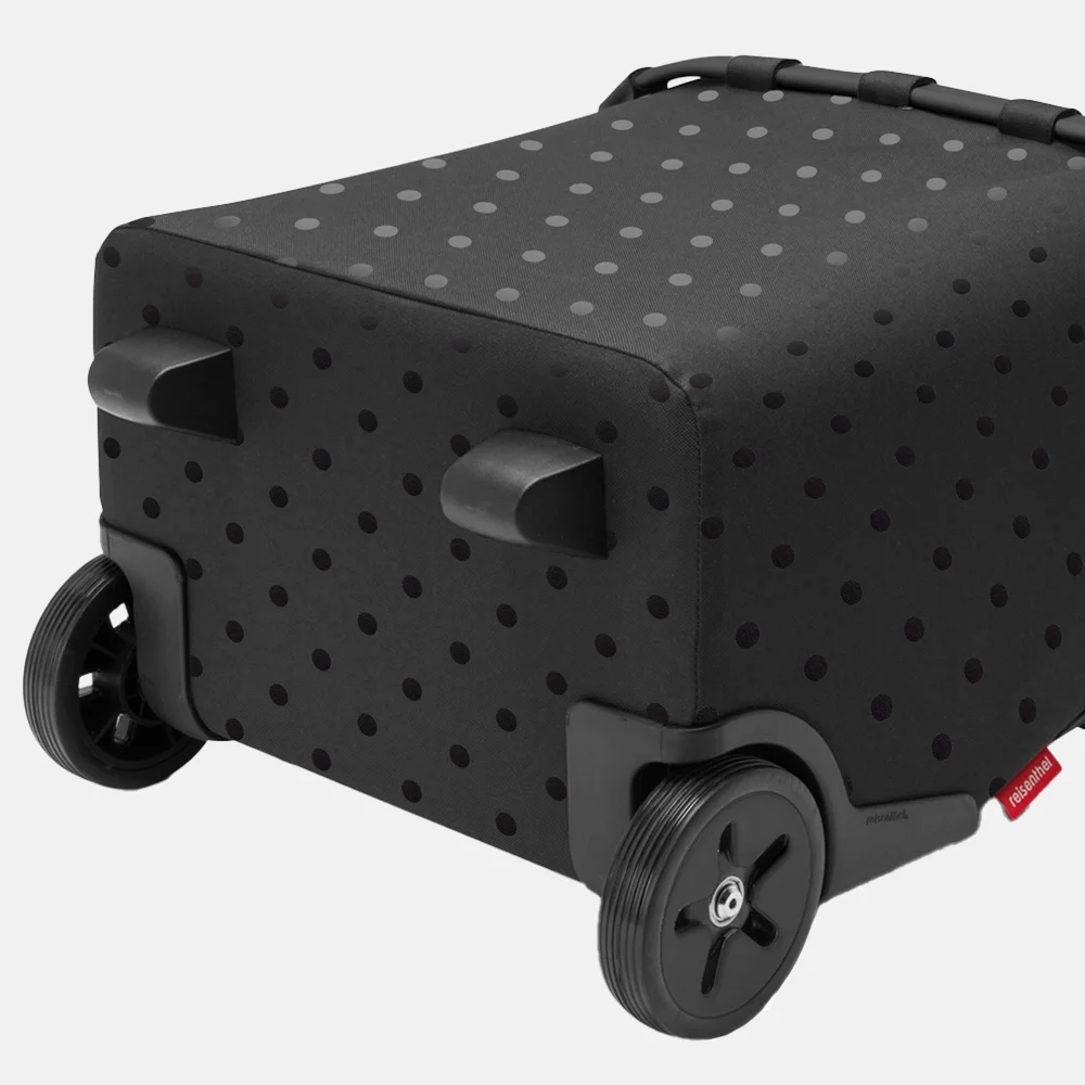 Reisenthel Carrycruiser boodschappentrolley glossy dots black bij Duifhuizen