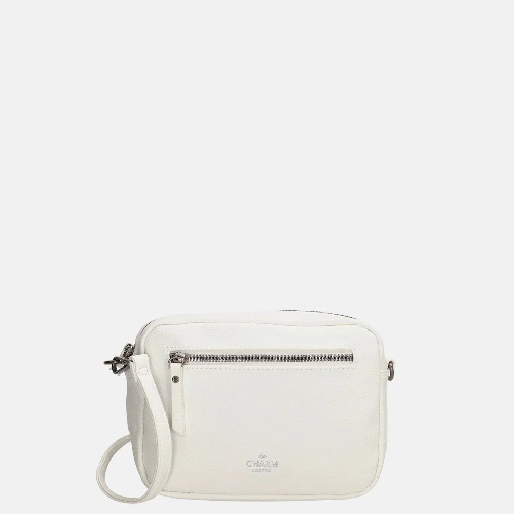Charm London New York crossbody tas S white
