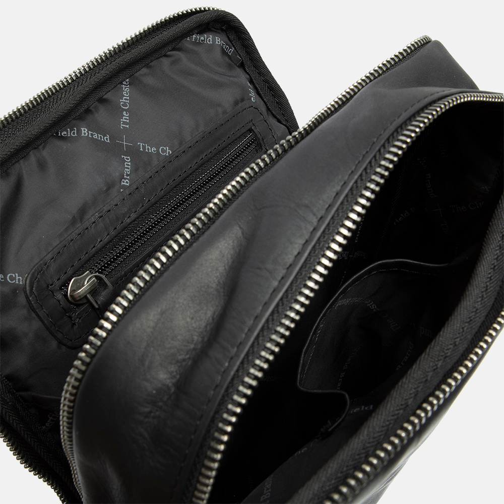 Chesterfield Alva schoudertas black bij Duifhuizen