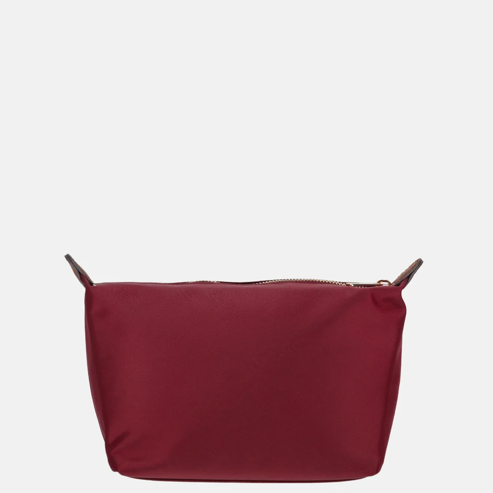 Tommy Hilfiger Icon nylon toilettas deep rouge bij Duifhuizen