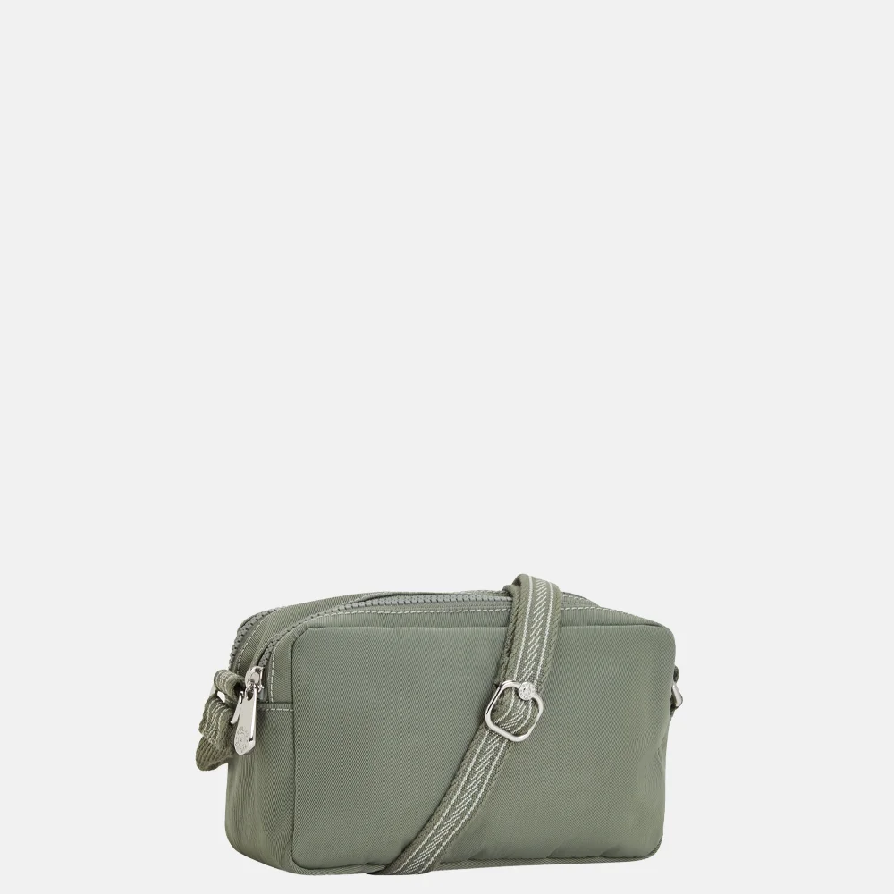 Kipling Milda crossbody tas dark seaweed bij Duifhuizen