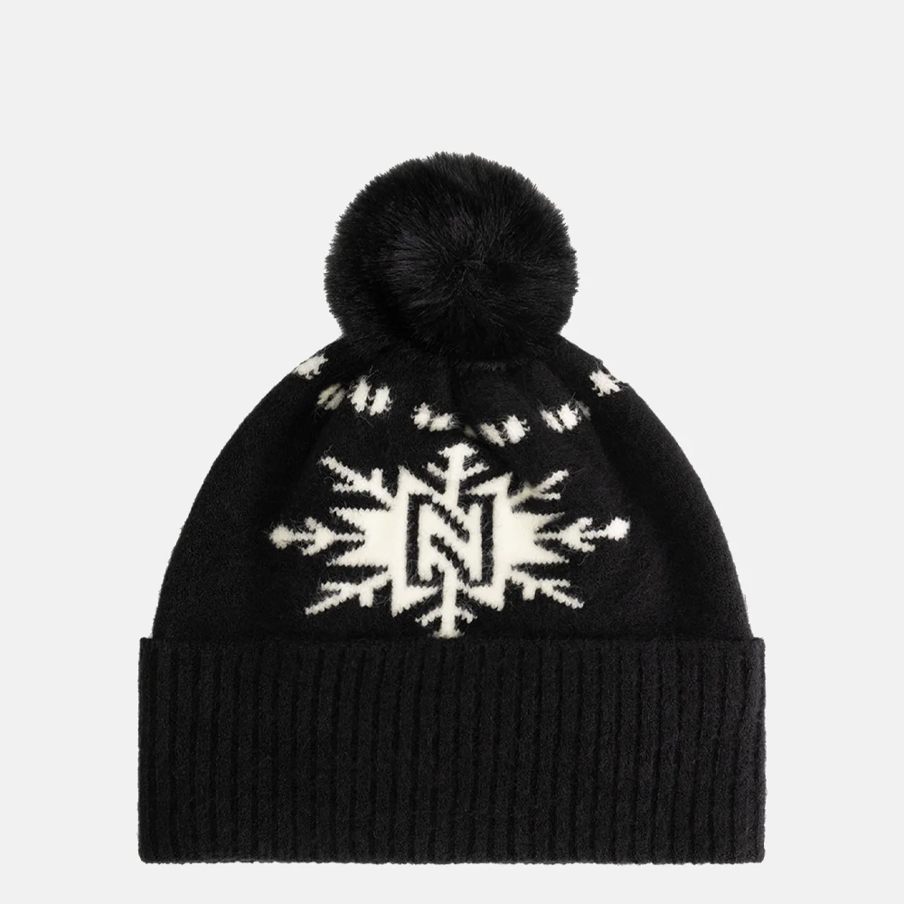 Nikkie Gally Ski muts black bij Duifhuizen