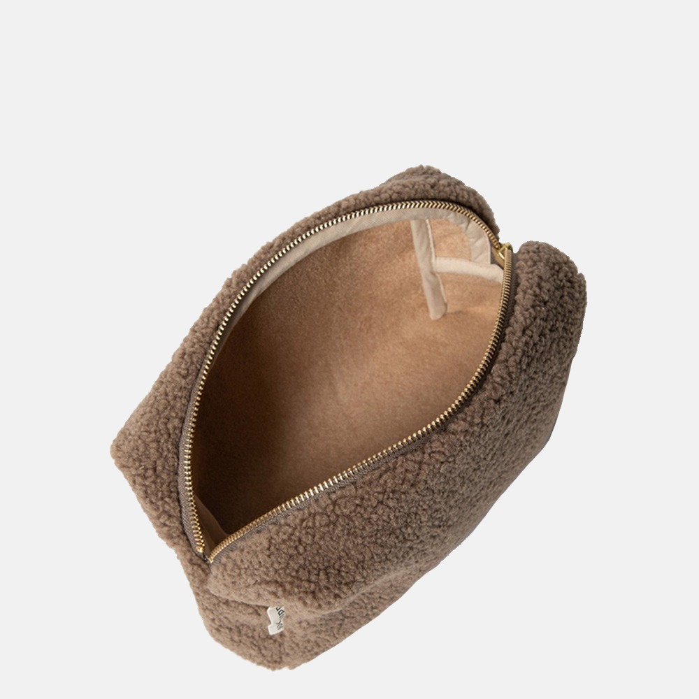 Studio Noos Chunky Pouch toilettas brown bij Duifhuizen