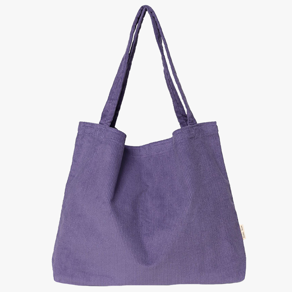 Studio Noos Rib Mom-Bag shopper purple rain
