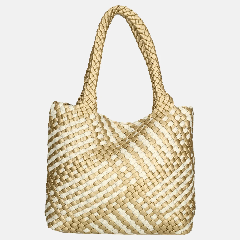 Laurent David shopper gold bij Duifhuizen