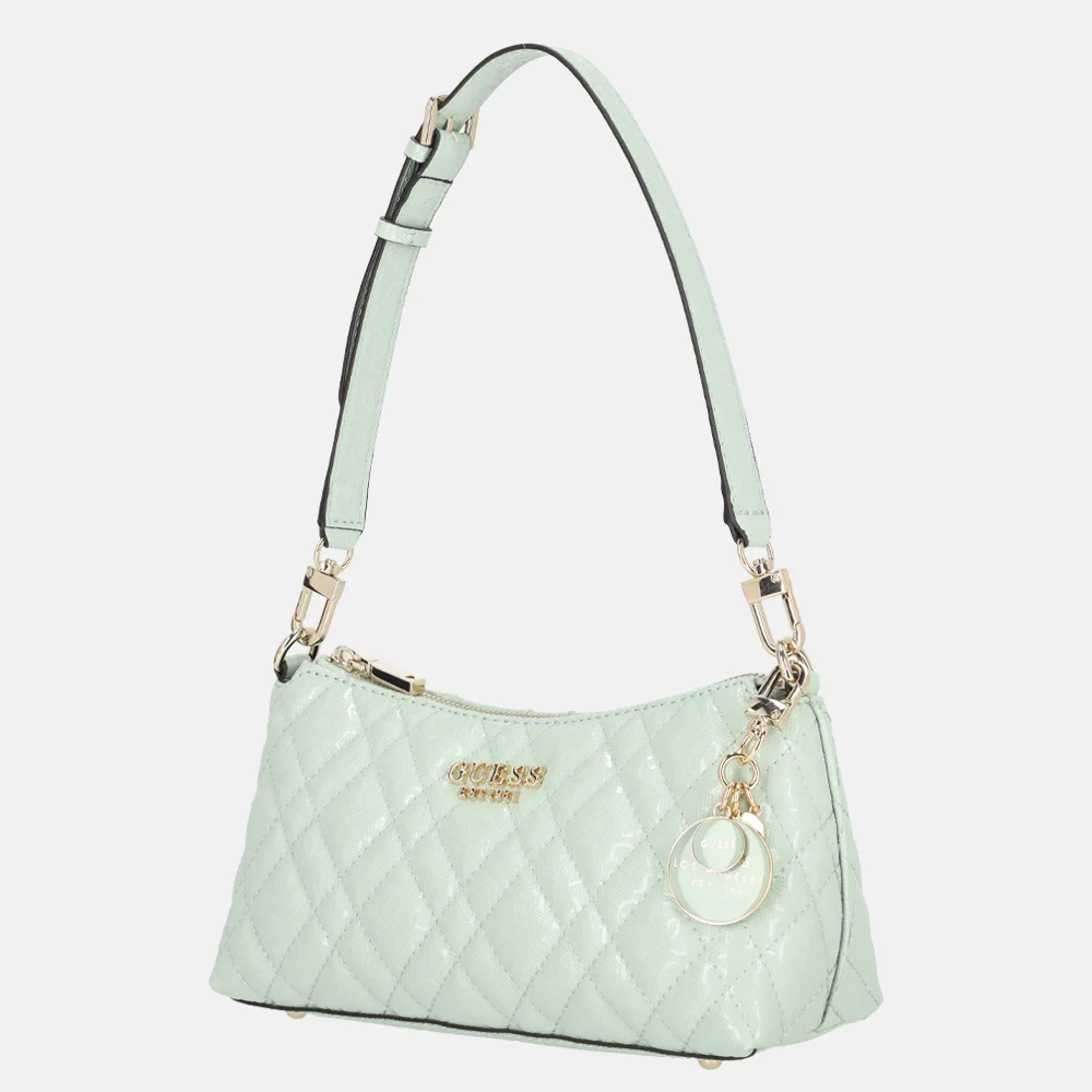 Guess Isemay schoudertas Light Sage bij Duifhuizen