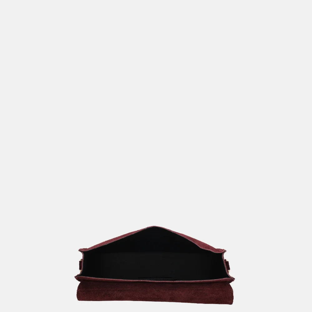 Charm London crossbody tas bordeaux rood bij Duifhuizen