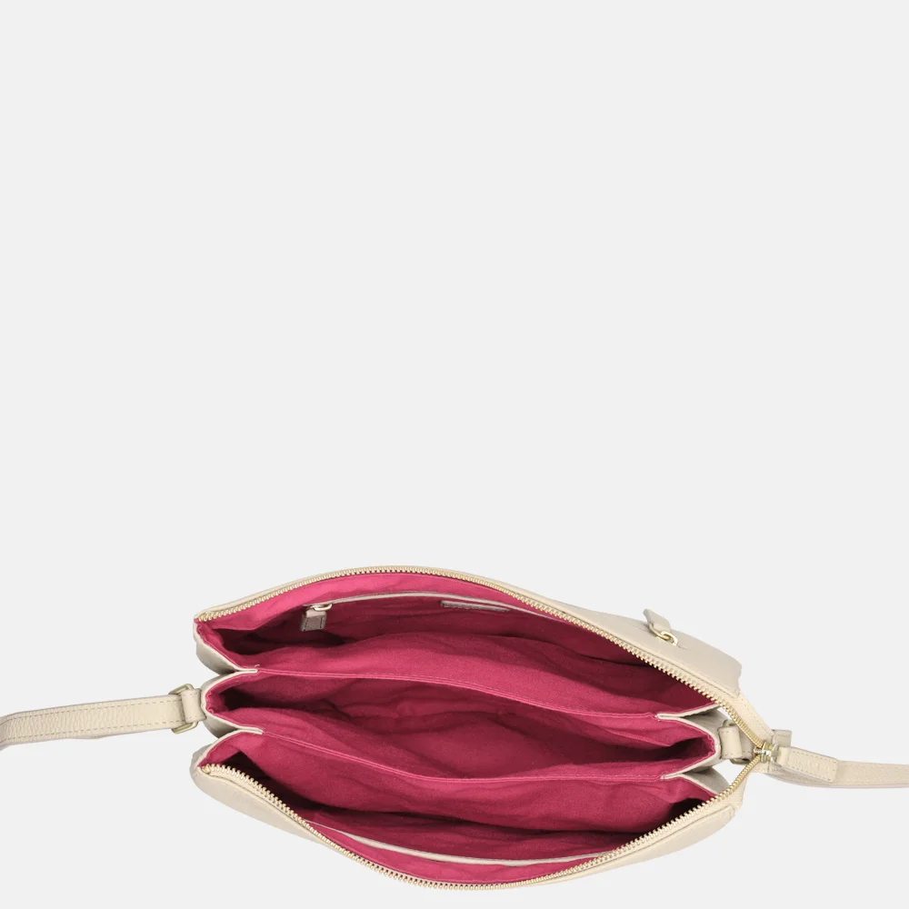 Rise of Rosa crossbody tas offwhite bij Duifhuizen