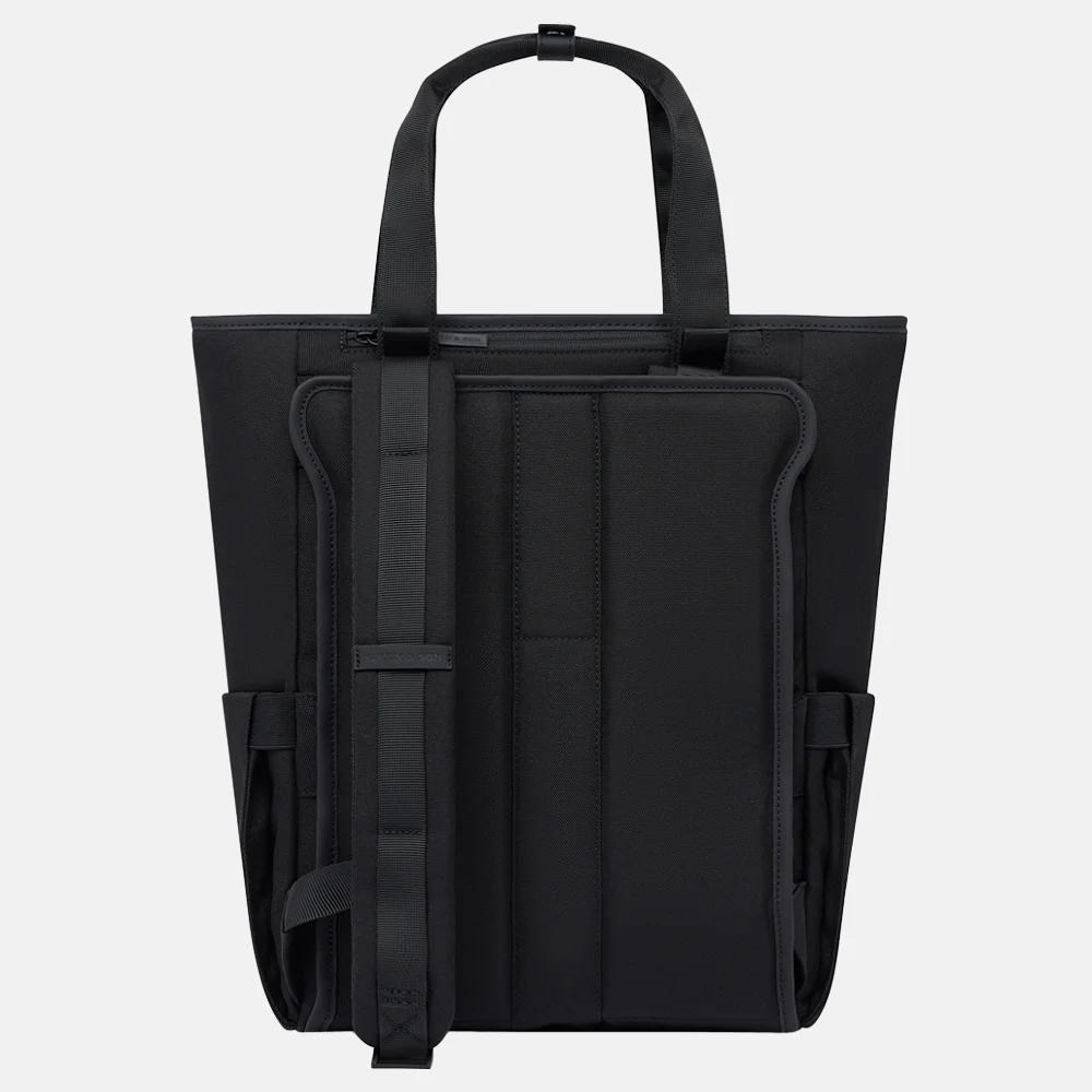Kapten & Son Lindby Pro laptoprugzak all black bij Duifhuizen