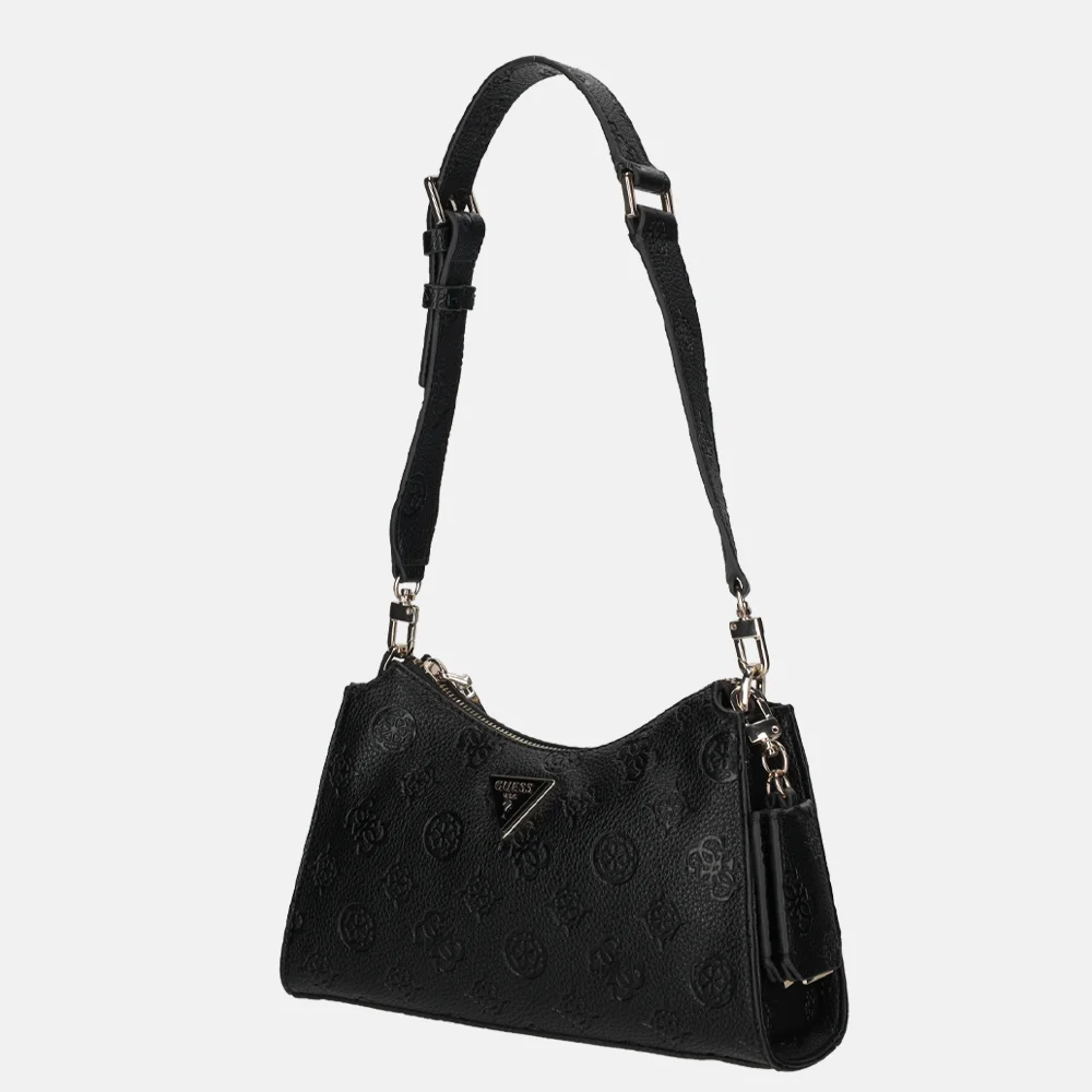 Guess Cresidia schoudertas black bij Duifhuizen