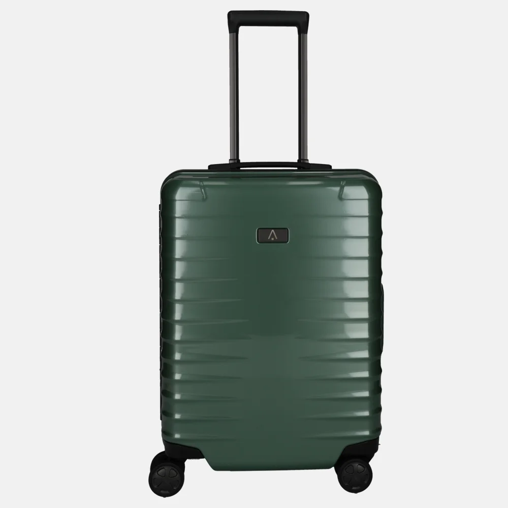 Titan Litron spinner FRAME handbagage koffer 55 cm traubengrun bij Duifhuizen