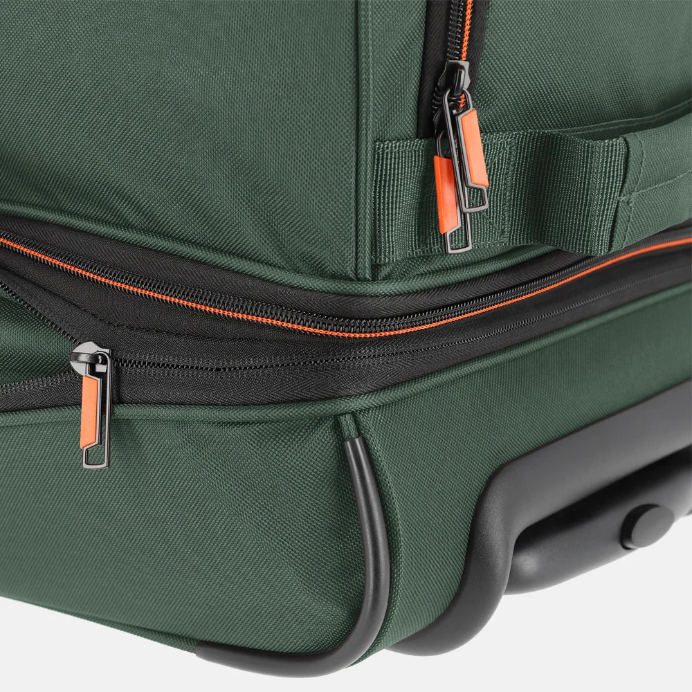 Travelite Basics reistas 55 cm dark green bij Duifhuizen