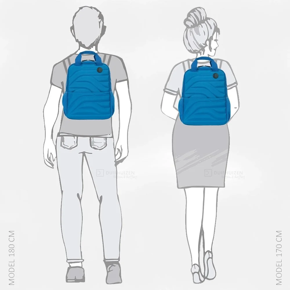 Bric's Necessaire rugzak electric blue bij Duifhuizen