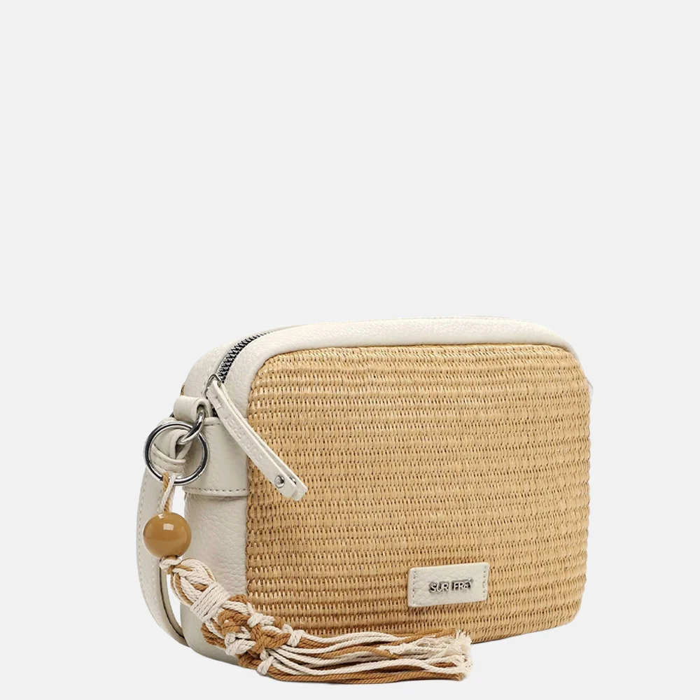 Suri Frey crossbody tas loveley beige bij Duifhuizen