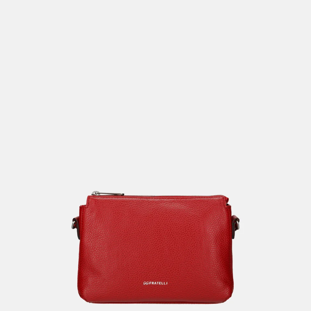 Gigi Fratelli Romance crossbody tas red bij Duifhuizen