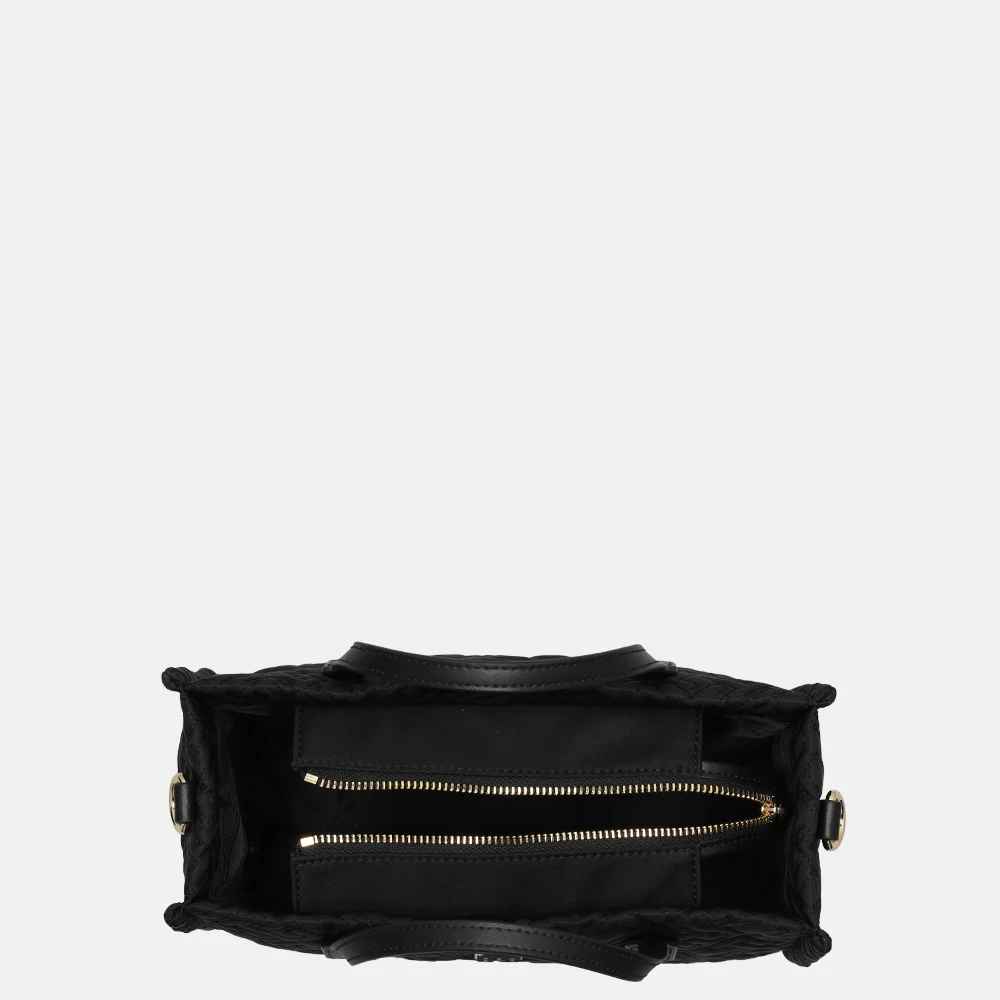 Tommy Hilfiger City mini tote mono handtas black bij Duifhuizen