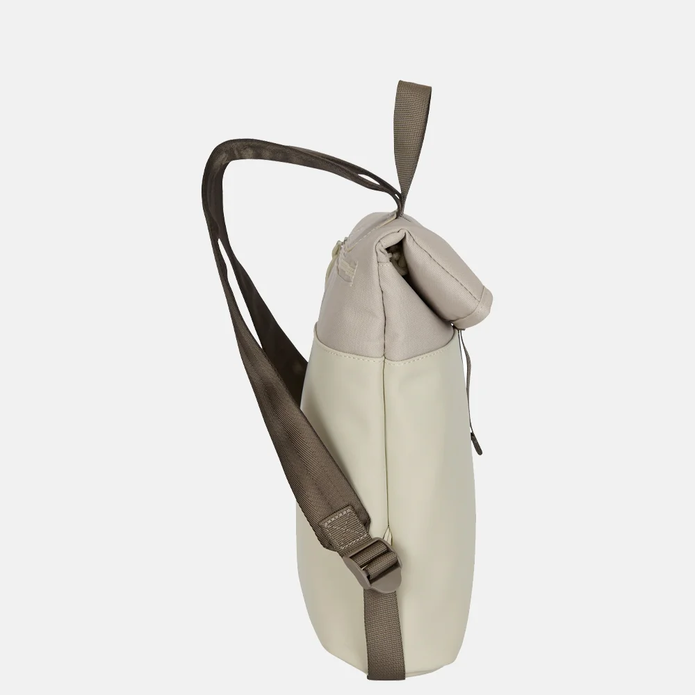 New Rebels Backham rugzak 13 inch S beige beige bij Duifhuizen