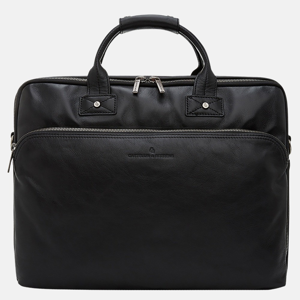 Castelijn & Beerens Firenze laptoptas 17 inch zwart