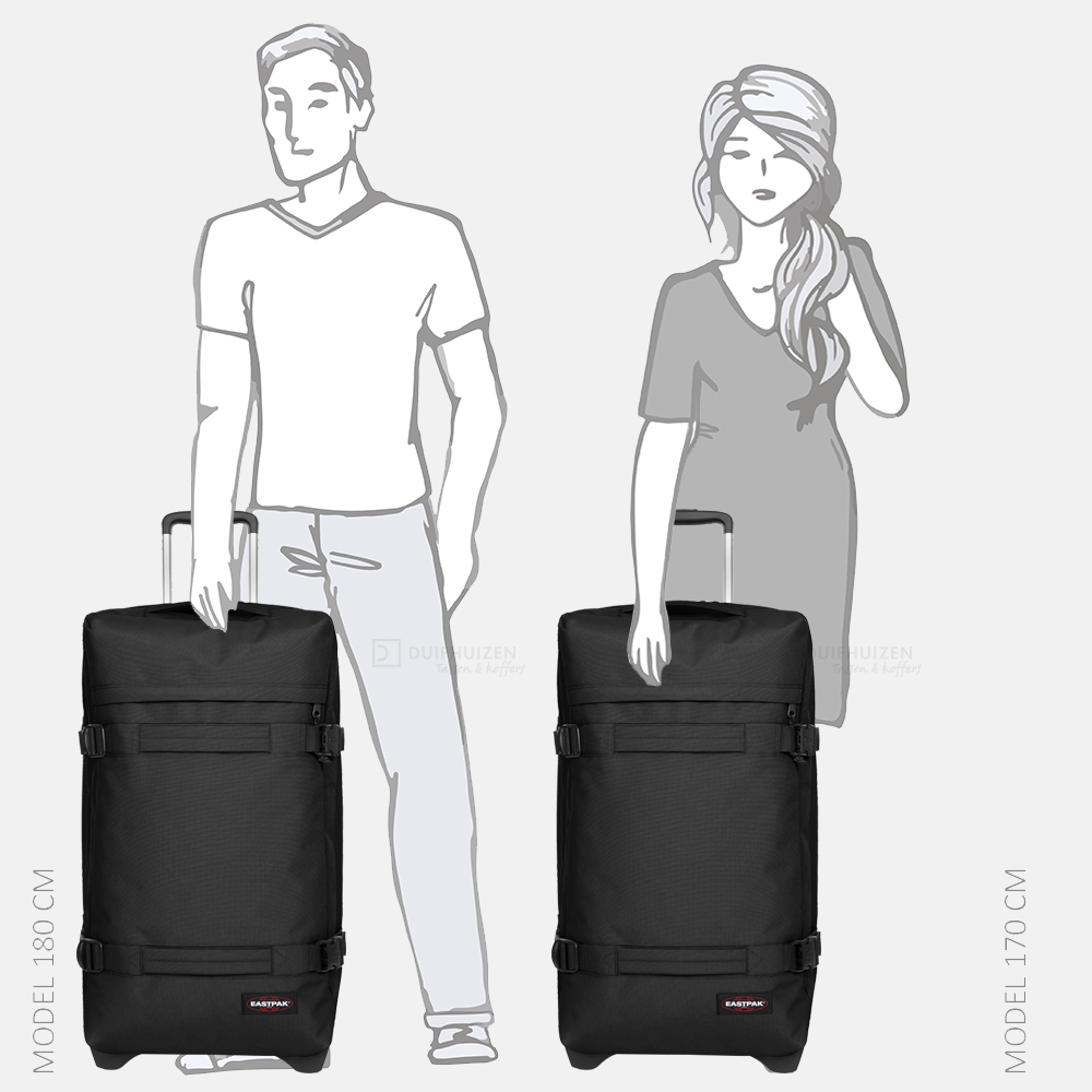 Eastpak reistas Transit'R 79 cm. lavender lilac