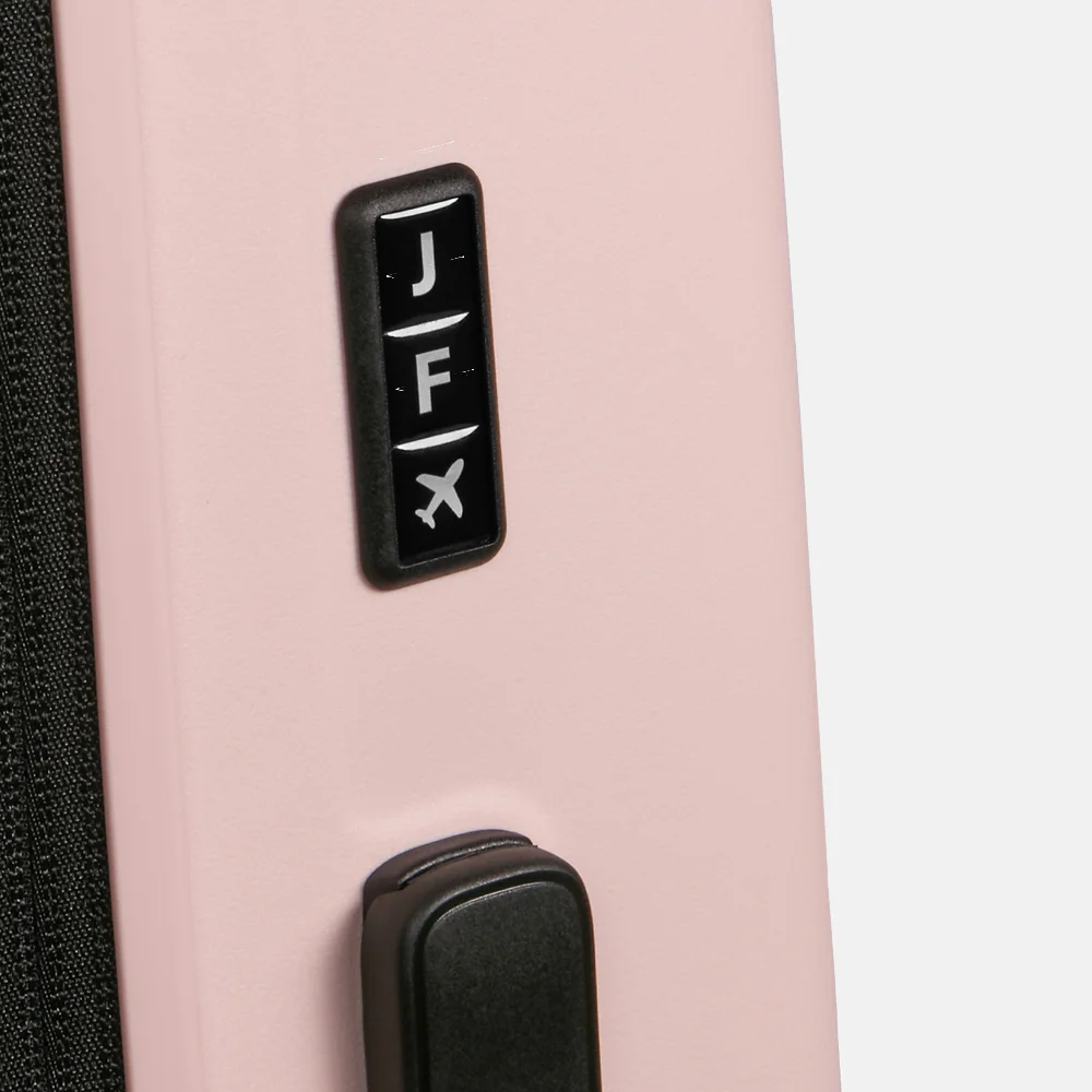 Samsonite Restackd reiskoffer 75 cm uitbreidbaar rose bij Duifhuizen