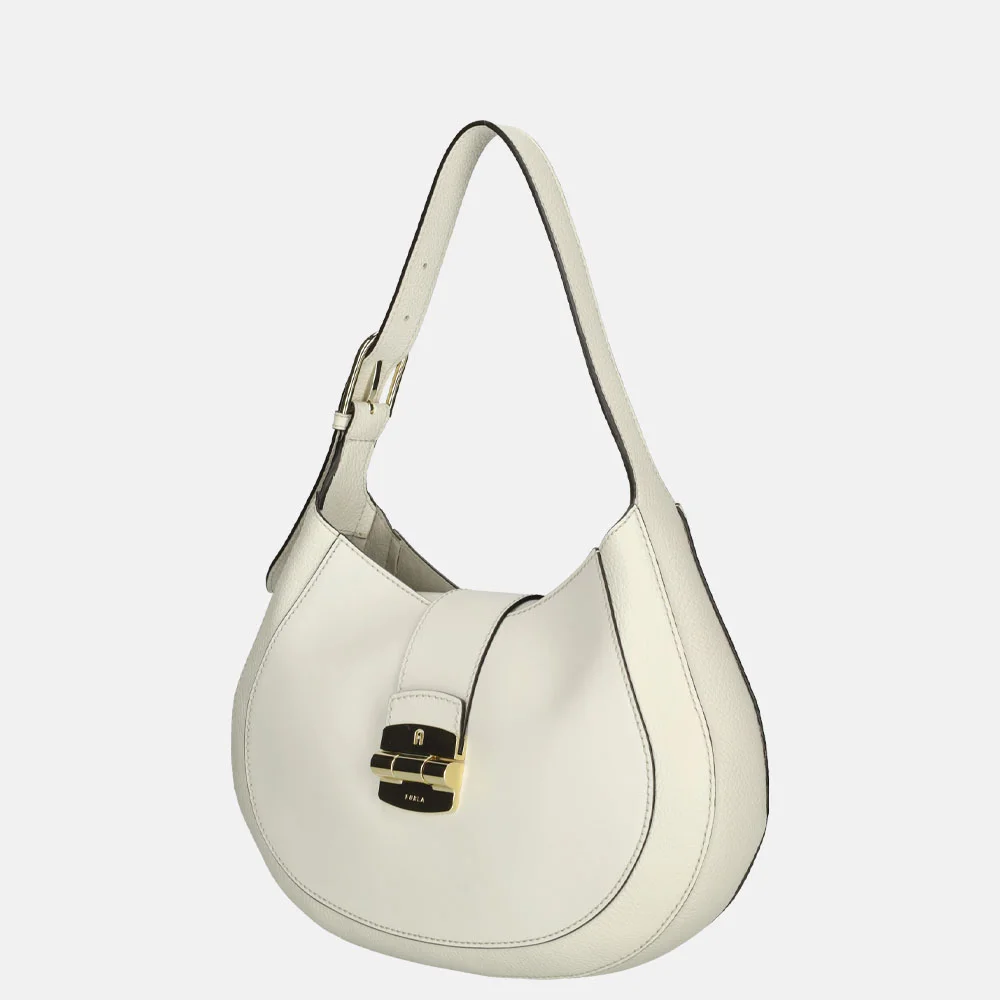 Furla Club 2 M hobo buideltas marshmallow bij Duifhuizen