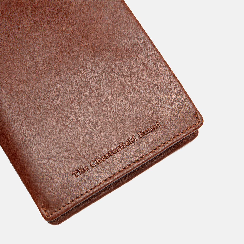 Chesterfield Dakota billfold cognac bij Duifhuizen