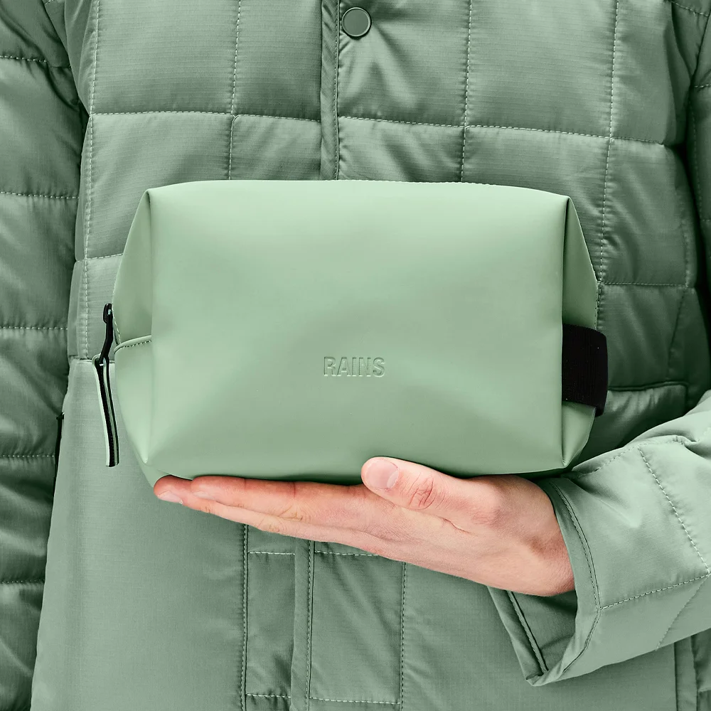Rains Wash Bag toilettas S haze bij Duifhuizen