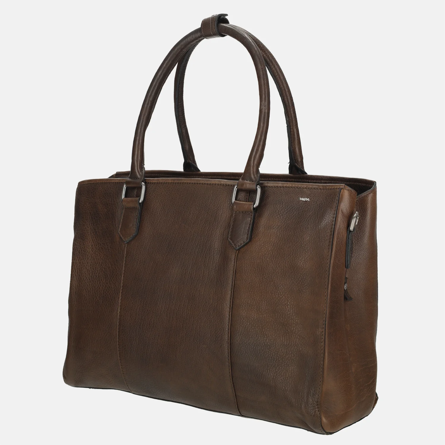 Berba Lucca laptoptas 15 inch donkerbruin bij Duifhuizen