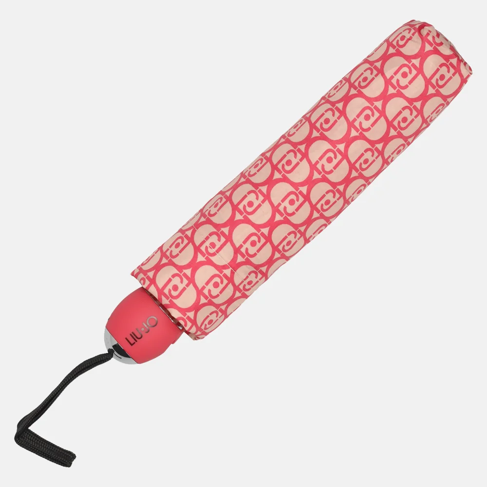 Liu Jo Stampato opvouwbare paraplu viva magenta bij Duifhuizen