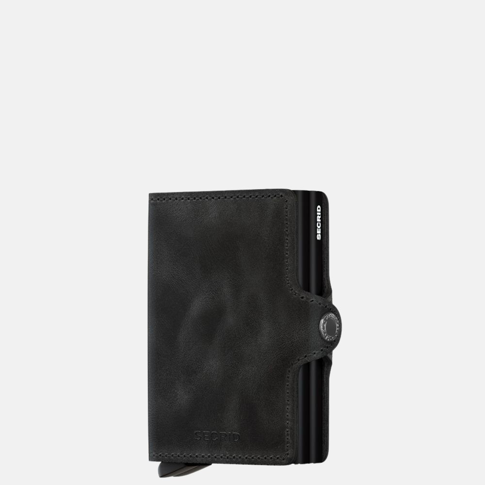 Secrid Twinwallet pasjeshouder black vintage bij Duifhuizen