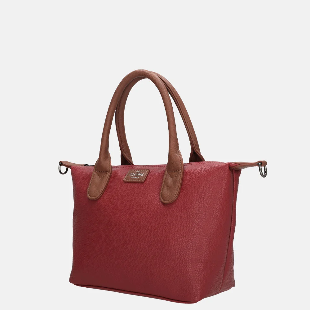 Charm London Buckingham Palace handtas M wijnrood bij Duifhuizen