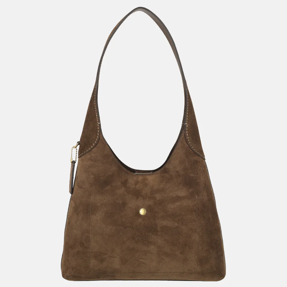 Coach Brooklyn buideltas chocolat bij Duifhuizen