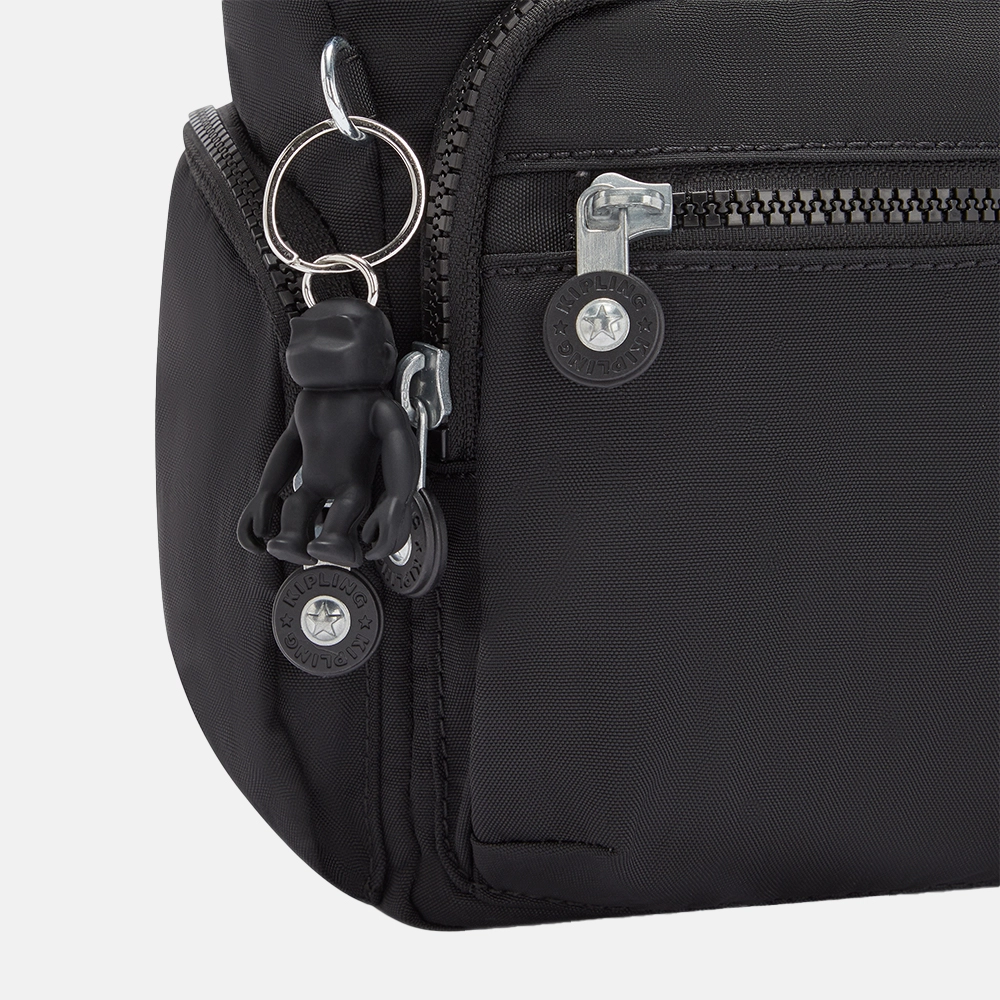 Kipling Gabbie crossbody tas S black noir bij Duifhuizen