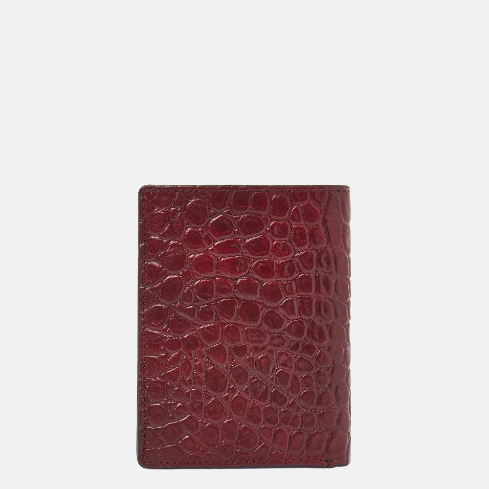Castelijn en Beerens billfold croco rood bij Duifhuizen