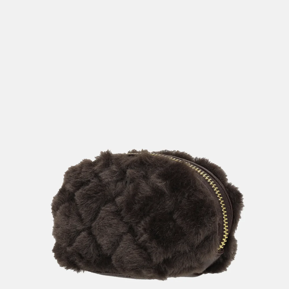 Laurent David Gloria make-up tas XS chocolade bij Duifhuizen