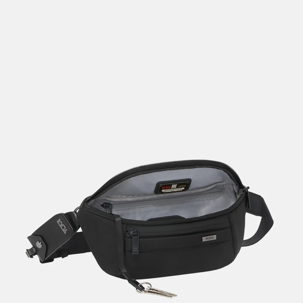Tumi Alpha Belt Bag Sling heuptas black bij Duifhuizen