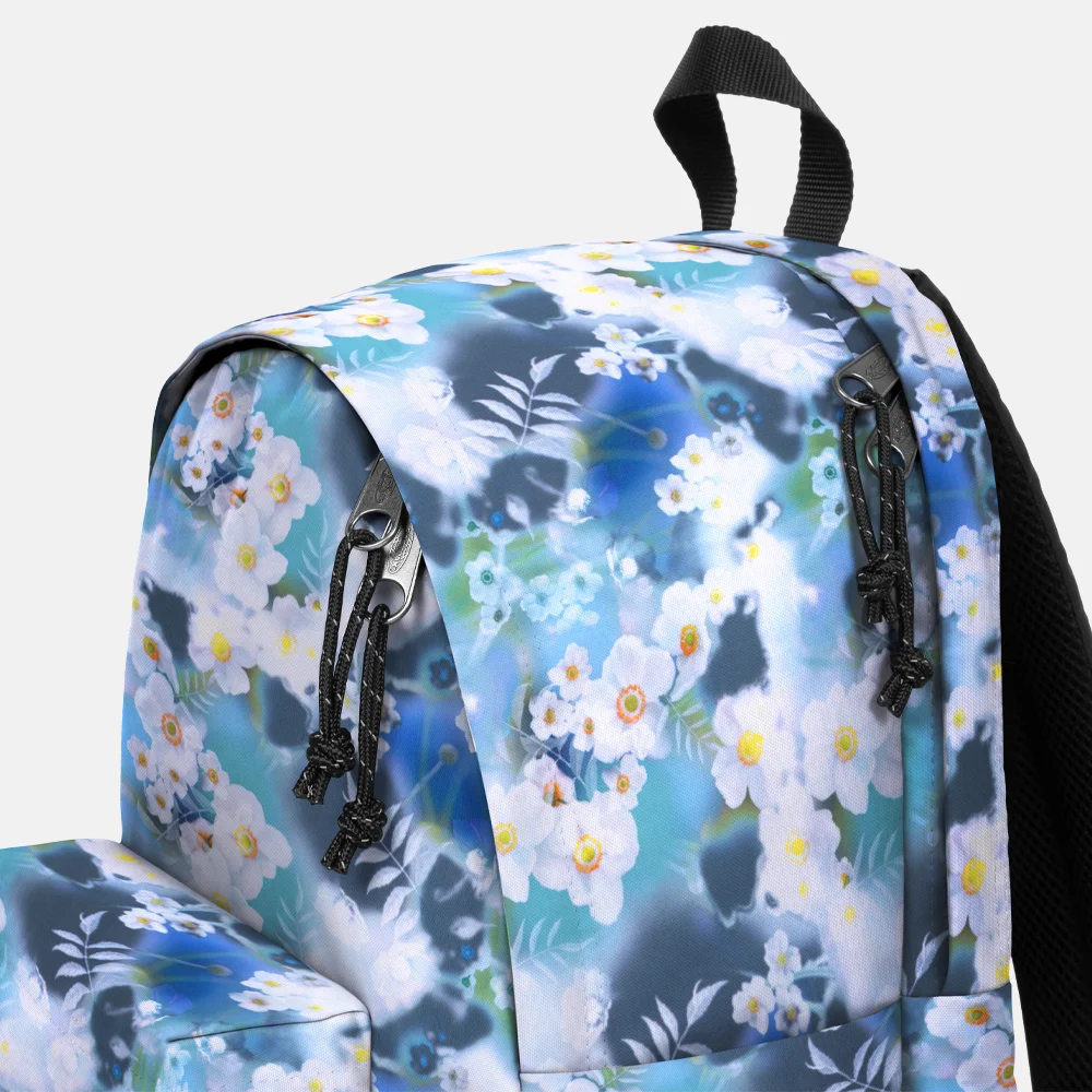 Eastpak Day office laptoprugzak dreamflower blue bij Duifhuizen