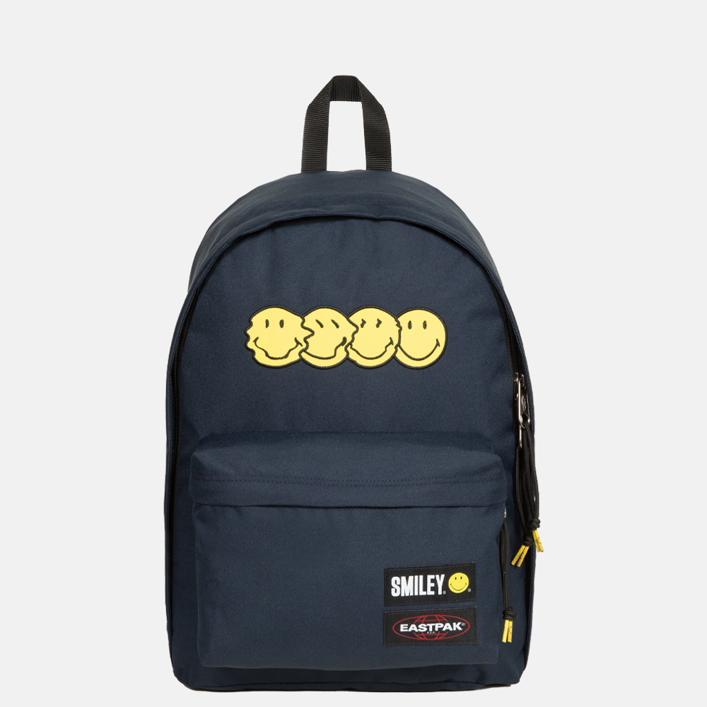 Eastpak Out of Office Smiley rugzak 14 inch patch marine