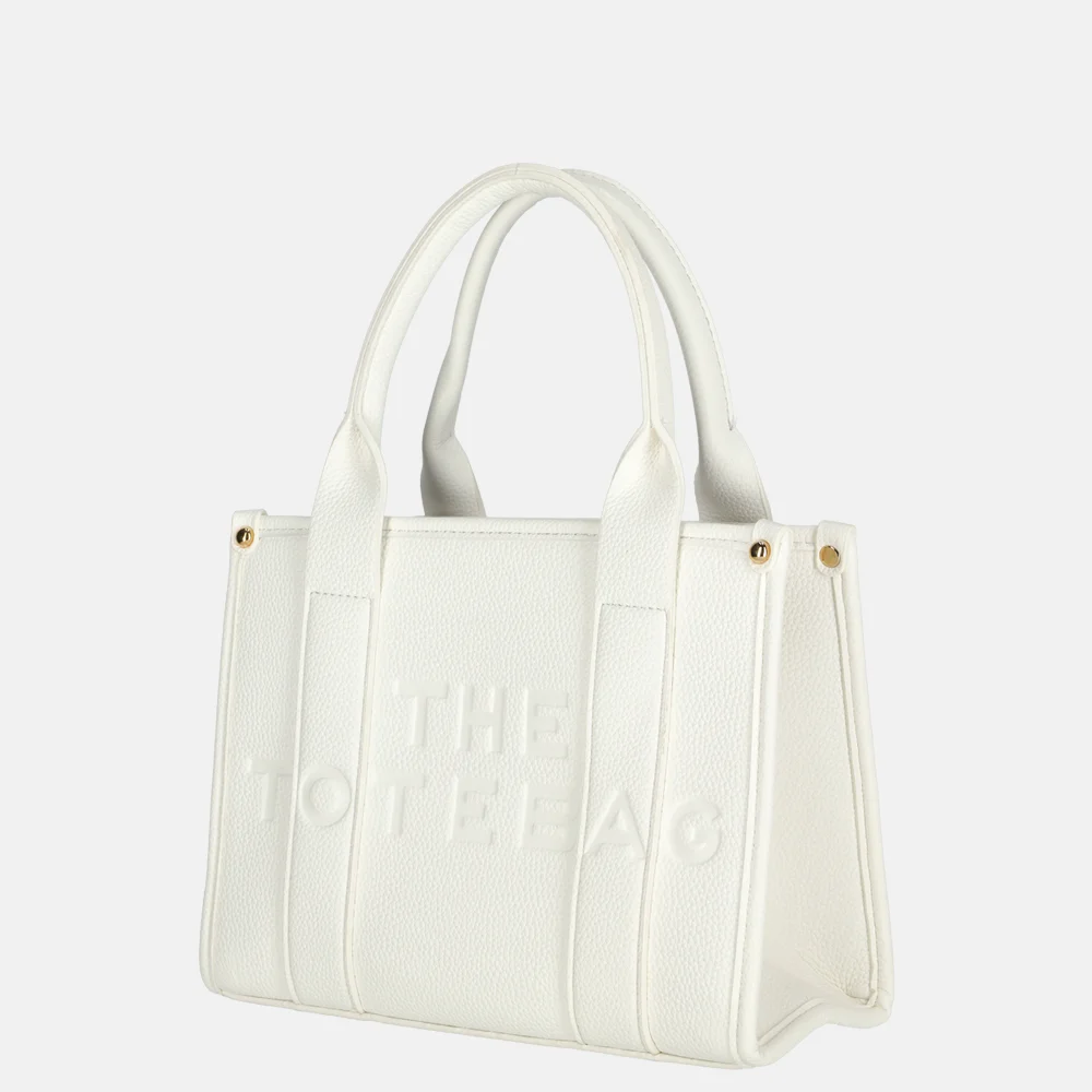 Firenze handtas tote bag M white bij Duifhuizen