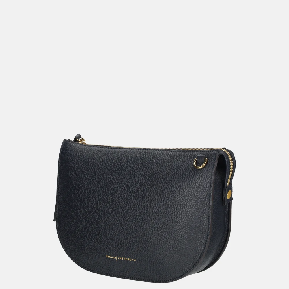 Smaak Amsterdam Silke crossbody tas navy bij Duifhuizen