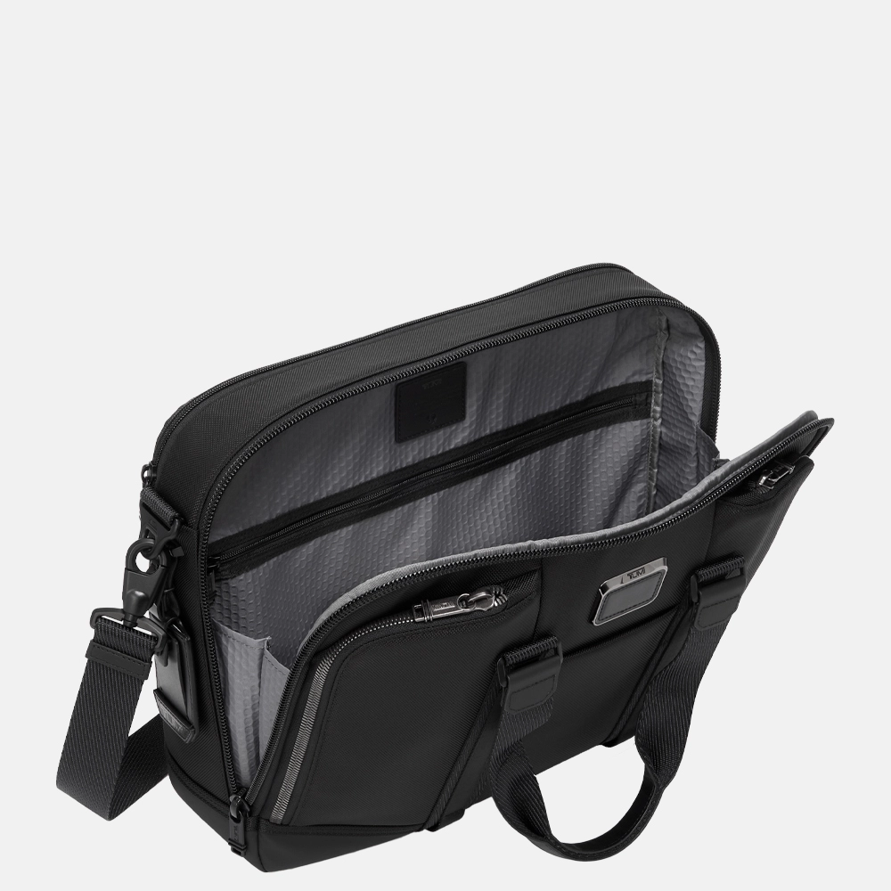 Tumi Albany Alpha Bravo Academy laptoptas black bij Duifhuizen