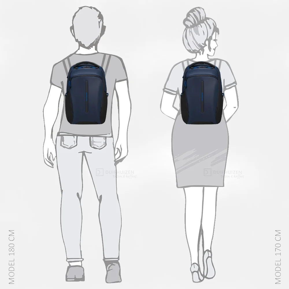 Samsonite Ecodiver laptoprugzak 14 inch XS blue nights bij Duifhuizen