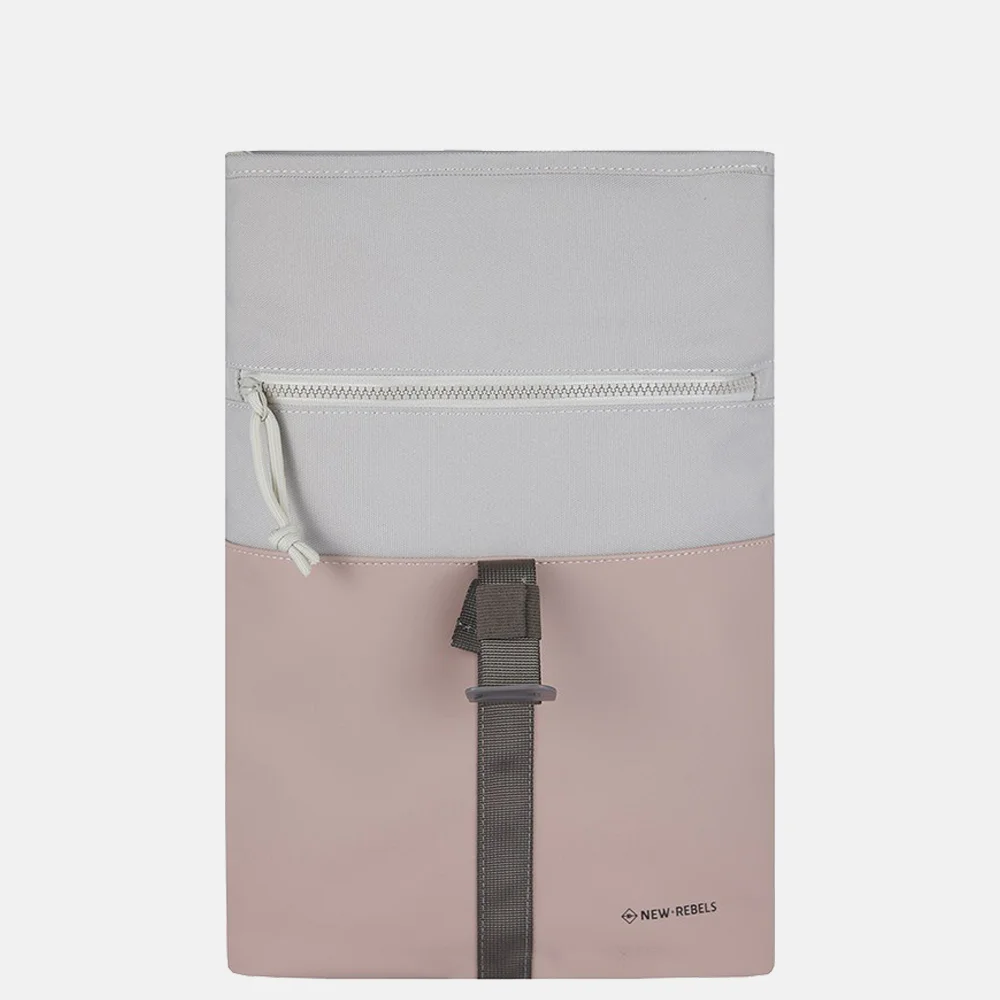 New Rebels Backham rugzak S old pink bij Duifhuizen