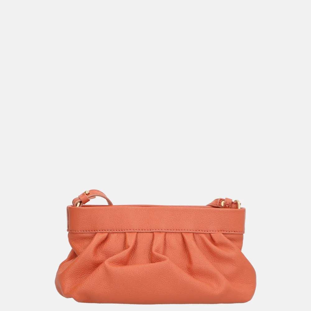 Loulou Essentiels Sophie crossbody tas apricot bij Duifhuizen