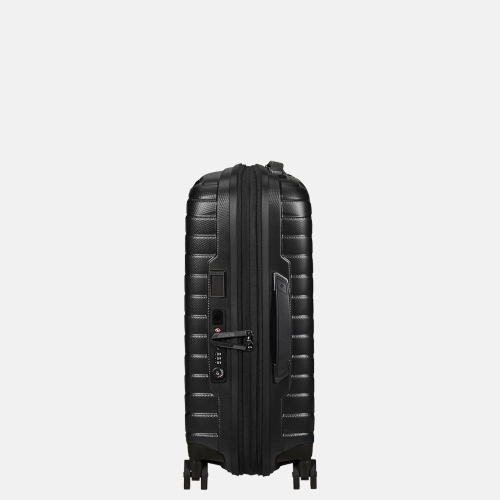 Samsonite Proxis expandable handbagage koffer 55 cm matt graphite bij Duifhuizen