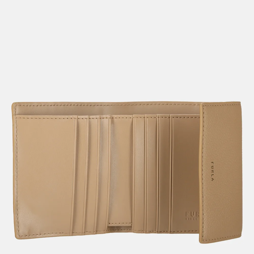 Furla Goccia compact portemonnee M desserto bij Duifhuizen