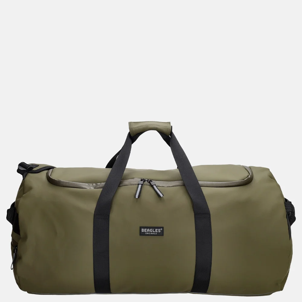 Beagles weekendtas/rugzak olijfgroen bij Duifhuizen